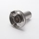 EPMAN Universal Exhaust Muffler Silencer Round Tip For 3" / 3.5" /4" / 4.5" Round Tip Muffler EP-XS