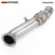 EPMAN Turbo Catless Exhaust Downpipe 3" For BMW N55 535i 640i 740Li F01/F06/F07/F10/F11/F12/F13 EPEXDPN55