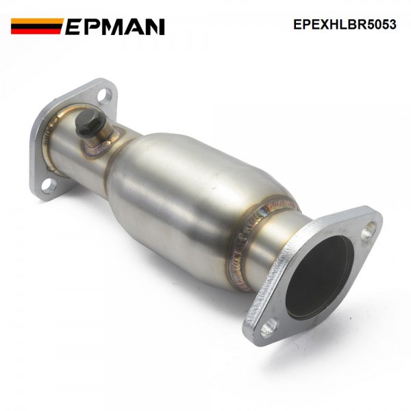 EPMAN Stainless Steel Exhaust Header Test Pipe For 2002-2006 Mini Cooper R53 / Base 1.6L Cooper S EPEXHLBR5053