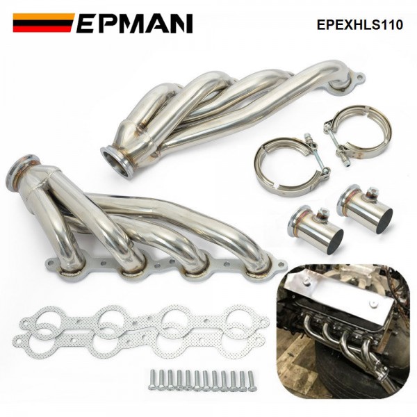 EPMAN Universal LS Swap Conversion Exhaust Headers LS1, LS2, LS3, LS6, LS Engines Truck & SUV,4.8L, 5.3L, 5.7L, 6.0L, 6.2L Engines, V8 Engines EPEXHLS110 EPMAN Universal LS Swap Conversion Exhaust Headers LS1, LS2, LS3, LS6, LS Engines Truck & SUV,4.8L, 5.3L, 5.7L, 6.0L, 6.2L Engines, V8 Engines EPEXHLS110