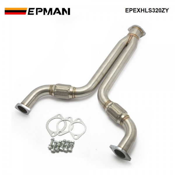 EPMAN Y Pipe Exhaust Downpipe Fit For 03-09 Nissan 350Z 3.5L 2005,2007 Infiniti G35 EPEXHLS320ZY