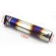 EPMAN 6PCS/Carton Universal 76mm 3" 201 Stainless Steel Turbo Induction Car Cold Air Intake Filter Pipe Hose Tube Car Exhaust Pipe EPAA01G17-6T