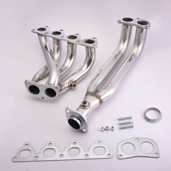 EPMAN Stainless Steel Piping Header Manifold Exhaust For Honda Civic 88-00 EG EF EK EM EPMFH1801