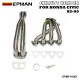 EPMAN Stainless Steel Piping Header Manifold Exhaust For Honda Civic 88-00 EG EF EK EM EPMFH1801 EPMAN Stainless Steel Piping Header Manifold Exhaust For Honda Civic 88-00 EG EF EK EM EPMFH1801