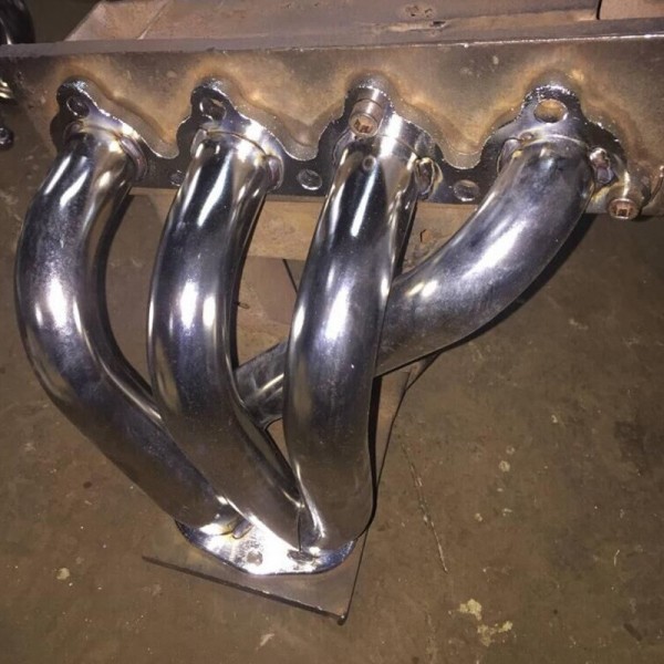 EPMAN Stainless Steel Piping Header Manifold Exhaust For Honda Civic 88-00 EG EF EK EM EPMFH1801