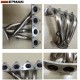 EPMAN Stainless Steel Piping Header Manifold Exhaust For Honda Civic 88-00 EG EF EK EM EPMFH1801 EPMAN Stainless Steel Piping Header Manifold Exhaust For Honda Civic 88-00 EG EF EK EM EPMFH1801