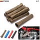 EPMAN High Performace Heat Protector Sleeve Spark Plug Wire Boots Red, Blue, Black, Titanium EP-GT