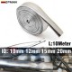 EPMAN 10 Meter Heat Shield Sleeve Insulated Wire Hose Cover Wrap Loom Tube ID 10mm 12mm 15mm 20mm EPMAN 10 Meter Heat Shield Sleeve Insulated Wire Hose Cover Wrap Loom Tube ID 10mm 12mm 15mm 20mm
