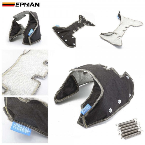 EPMAN K04 Exhaust Turbo Blanket Heat Shield Cover High Performance For K03 / K04 TURBO Turbo Charger EPTBBK04B 