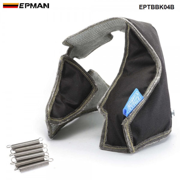 EPMAN K04 Exhaust Turbo Blanket Heat Shield Cover High Performance For K03 / K04 TURBO Turbo Charger EPTBBK04B 