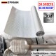 EPMAN 50SHEETS/CARTON Exhaust Heat Shield Automotive Embossed SS304 Heat Shield Muffler Exhaust Wrap, 19.7" x 19.7" for Heat Barrier, Fire Wall, Exhaust Wrap EPWR22ST EPMAN 50SHEETS/CARTON Exhaust Heat Shield Automotive Embossed SS304 Heat Shield Muffler Exhaust Wrap, 19.7" x 19.7" for Heat Barrier, Fire Wall, Exhaust Wrap EPWR22ST