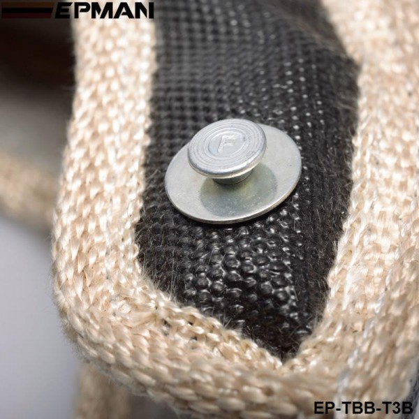EPMAN Turbo T3 Fiberglass Blanket Turbocharger Heat Shield Wrap EP-TBB-T3B