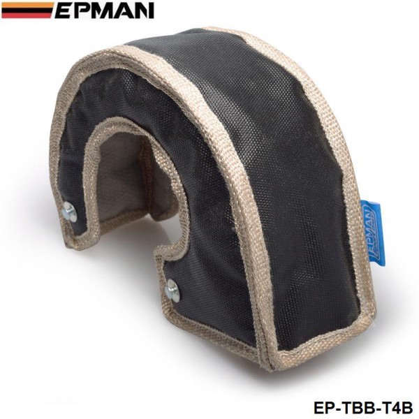 EPMAN Exhaust Turbo Blanket Wrap Heat Shield Beanie For T4 T04Z GT40 GT42 T04R GT45 Turbocharger EP-TBB-T4B