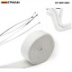 EPMAN White Turbo Manifold Heat Exhaust Thermal Wrap Tape & Stainless Ties 2"X10meter EP-WR13WH EPMAN White Turbo Manifold Heat Exhaust Thermal Wrap Tape & Stainless Ties 2"X10meter EP-WR13WH