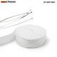 EPMAN White Turbo Manifold Heat Exhaust Thermal Wrap Tape & Stainless Ties 2"X10meter EP-WR13WH