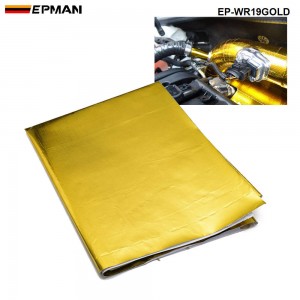 EPMAN 39" x 47" Self Adhesive Reflect A Gold Heat Wrap Barrier (1M*1.2M) EP-WR19GOLD​ 