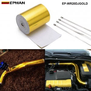 EPMAN 2"x5 meter Roll SELF ADHESIVE REFLECT A GOLD HEAT WRAP EP-WR20DJGOLD