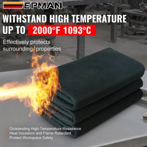 EPMAN Thermal Emergency Rescue Fiberglass Fire Resistance Blanket Fire Blanket