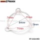 EPMAN 10PCS/LOT Fabberge 2.5" T3 3 Bolt Discharge Internal Wastegate Aluminum Gasket EP-CGQ105D EPMAN 10PCS/LOT Fabberge 2.5" T3 3 Bolt Discharge Internal Wastegate Aluminum Gasket EP-CGQ105D