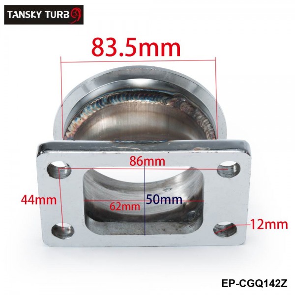 EPMAN Steel Adaptor for T3 4 Bolts to 3" V-Band Flange For Toyota Acura Honda BMW EP-CGQ142Z EPMAN Steel Adaptor for T3 4 Bolts to 3" V-Band Flange For Toyota Acura Honda BMW EP-CGQ142Z