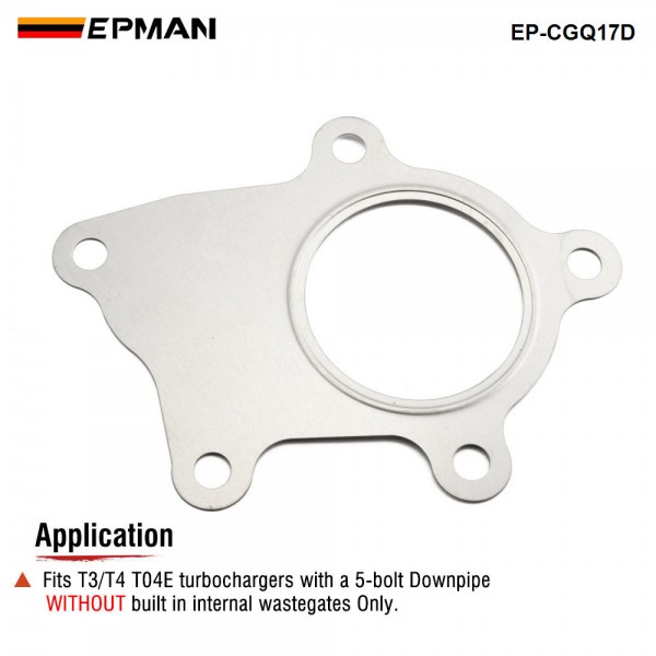 EPMAN 10PCS/LOT T3/T4 Turbo Discharge Gaskets A/R.63 Discharge Gaskets EP-CGQ17D EPMAN 10PCS/LOT T3/T4 Turbo Discharge Gaskets A/R.63 Discharge Gaskets EP-CGQ17D