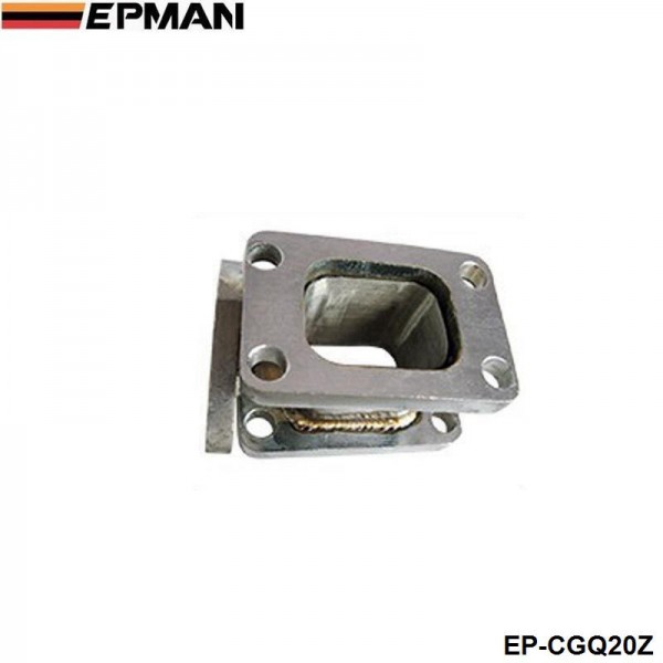 EPMAN T3 to T3 Turbo Manifold Flange Adapter with an integrated 2-bolt 38mm External Wastegate Port EP-CGQ20Z