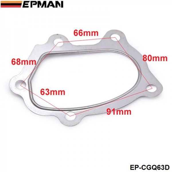 EPMAN -10PCS/LOT Turbo Turbine Inlet & Outlet Gasket For SUBARU Impreza WRX EP-CGQ63D EPMAN -10PCS/LOT Turbo Turbine Inlet & Outlet Gasket For SUBARU Impreza WRX EP-CGQ63D