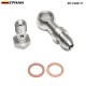 Epman Racing Banjo Bolt Kit M10x1.0 to 4AN Turbo Oil Feed 1.5mm Restrictor For Mitsubishi TD025 TD025L EP-CGQ111