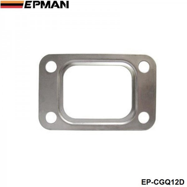 EPMAN 10PCS/LOT T25 T28 GT25 GT28 GT2876 Turbo Turbine Exhaust Inlet Manifold Flange Gasket 304 Stainless Steel EP-CGQ12D