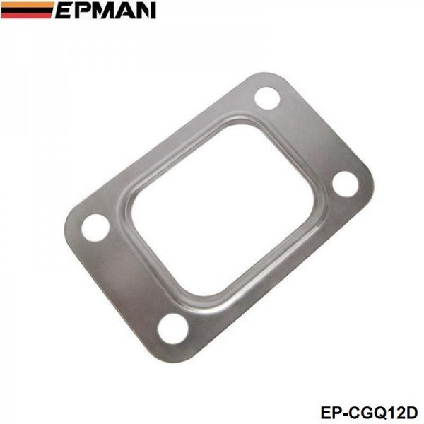 EPMAN 10PCS/LOT T25 T28 GT25 GT28 GT2876 Turbo Turbine Exhaust Inlet Manifold Flange Gasket 304 Stainless Steel EP-CGQ12D