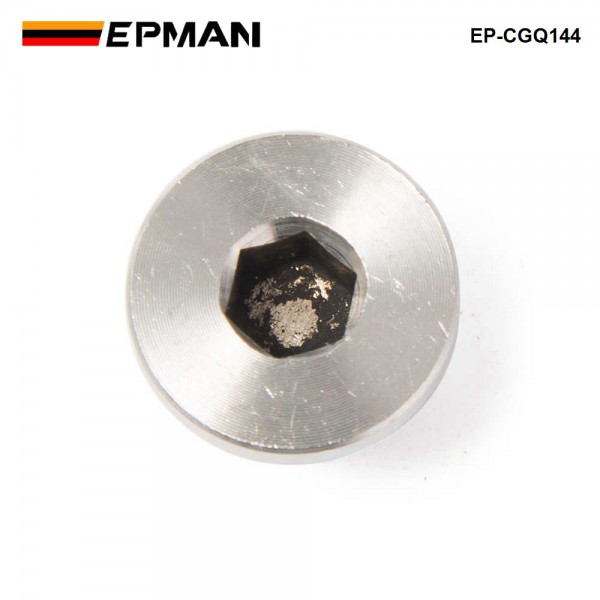 EPMAN -M12 x 1.25mm Oxygen O2 Lambda Sensor Blanking Exhaust Plug Cap Fits Motorcycles And Cars EP-CGQ144