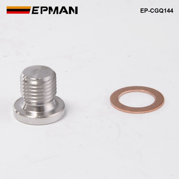 EPMAN -M12 x 1.25mm Oxygen o2 Lambda Sensor blanking Exhaust Plug Cap fits motorcycles and cars EP-CGQ144