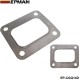 EPMAN 10PCS/LOT T04E T66 T70 GT35 GT40 T4 Turbo Turbine Inlet Gasket T4 Flange Gasket 4 Bolt 304 Stainless Steel EP-CGQ14D