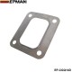EPMAN 10PCS/LOT T04E T66 T70 GT35 GT40 T4 Turbo Turbine Inlet Gasket T4 Flange Gasket 4 Bolt 304 Stainless Steel EP-CGQ14D