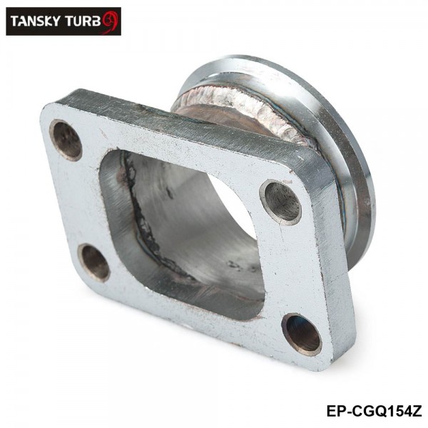 EPMAN Steel Adaptor for T3 4Bolt to 2.5" V-Band Flange fits For Toyota Acura Honda BMW EP-CGQ154Z EPMAN Steel Adaptor for T3 4Bolt to 2.5" V-Band Flange fits For Toyota Acura Honda BMW EP-CGQ154Z