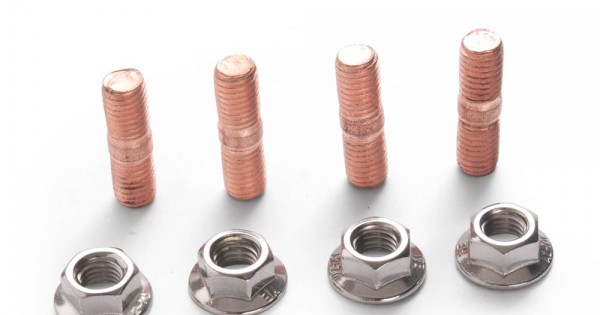 M10 X 1.50 Schroefdraad Studs Kit Flens Noten Hoge