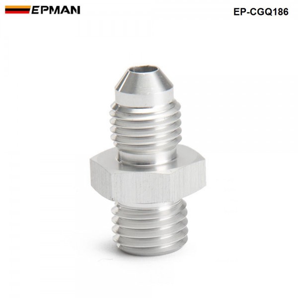 EPMAN -Turbo Oil Feed Adapter kit M12x1.5mm / 1.5mm hole to -4AN  For Volvo TD04H TD04HL EP-CGQ186