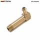 EPMAN -45mm Brass Boost Hose Barb to Male Thread Elbow Fitting For T2 T3 Turbo 1/8"Male NPT 90 Degree EP-CGQ196