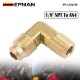EPMAN -1/8NPT to AN4 -4 Forged 90 Degree Brass Fitting For Turbo, Oil, Brake Adapter EP-CGQ199
