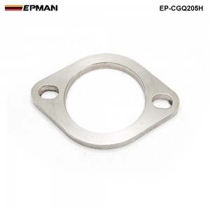 EPMAN Universal Exhaust Flange 2.5" Catback Exhaust 2 Blots Downpipe Muffler Cat Weldable EP-CGQ205H