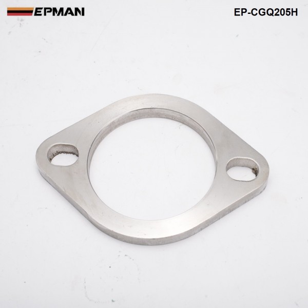 EPMAN Universal Exhaust Flange 2.5" Catback Exhaust 2 Blots Downpipe Muffler Cat Weldable EP-CGQ205H
