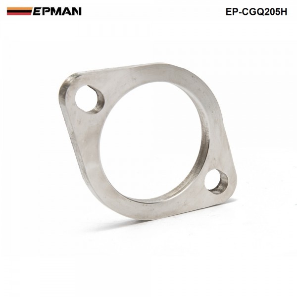 EPMAN Universal Exhaust Flange 2.5" Catback Exhaust 2 Blots Downpipe Muffler Cat Weldable EP-CGQ205H EPMAN Universal Exhaust Flange 2.5" Catback Exhaust 2 Blots Downpipe Muffler Cat Weldable EP-CGQ205H