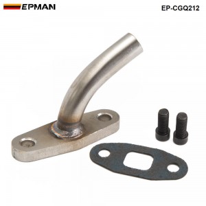 EPMAN - Turbo Oil Drain Return Flange 1/2" 30 Deg For BMW E36 T3 T4 T04E T04B T76 EP-CGQ212
