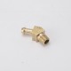 EPMAN - 45 Degree Elbow 1/8" Hose Fitting Air ,Oil, Gas ,Fuel Hose Turbocharger Compressor Brass Boost EP-CGQ213