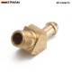 EPMAN - 45 Degree Elbow 1/8" Hose Fitting Air ,Oil, Gas ,Fuel Hose Turbocharger Compressor Brass Boost EP-CGQ213