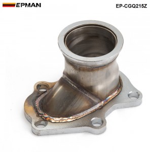 EPMAN TD04 5 Bolt Turbo Downpipe Flange to 2.5" V Band Conversion Adaptor For Subaru EP-CGQ215Z