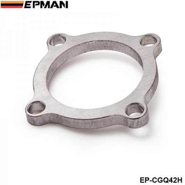 EPMAN - 2.5" 4 Bolt Turbo Exhaust Downpipe Flange For T3 50AR T3/T4 GT35 7252 EP-CGQ42H