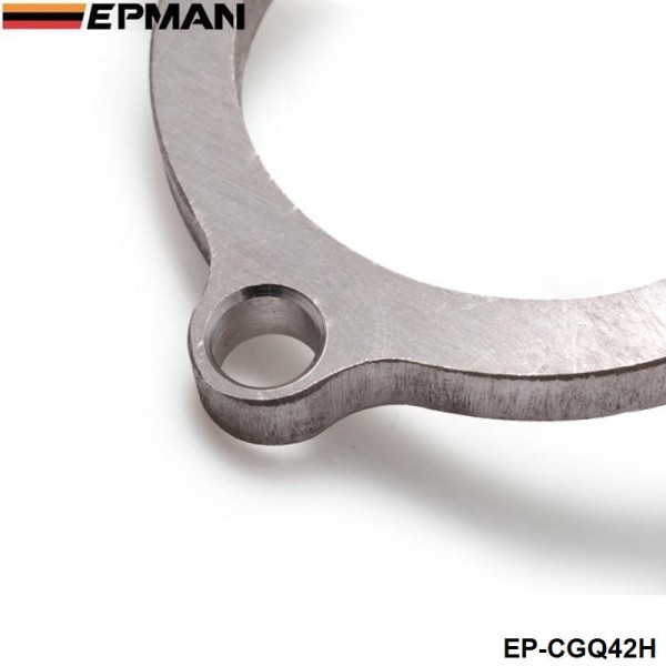 EPMAN - 2.5" 4 Bolt Turbo Exhaust Downpipe Flange For T3 50AR T3/T4 GT35 7252 EP-CGQ42H