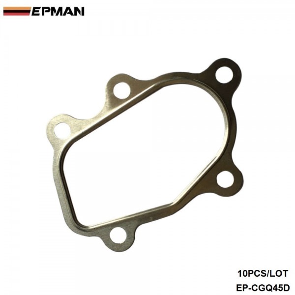EPMAN -10PCS/LOT turbocharger Gasket fitting For T25 Turbo GT25, 5 Bolt (10PCS/LOT)EP-CGQ45D EPMAN -10PCS/LOT turbocharger Gasket fitting For T25 Turbo GT25, 5 Bolt (10PCS/LOT)EP-CGQ45D
