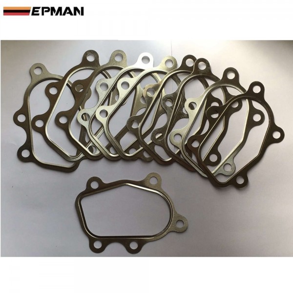 EPMAN -10PCS/LOT turbocharger Gasket fitting For T25 Turbo GT25, 5 Bolt (10PCS/LOT)EP-CGQ45D EPMAN -10PCS/LOT turbocharger Gasket fitting For T25 Turbo GT25, 5 Bolt (10PCS/LOT)EP-CGQ45D